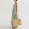 Summer Resort Atyle Tencel Halter-neck Vest-style A-line Dress