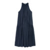 Summer Resort Atyle Tencel Halter-neck Vest-style A-line Dress