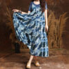 Summer Resort-style Fresh Printed Dress