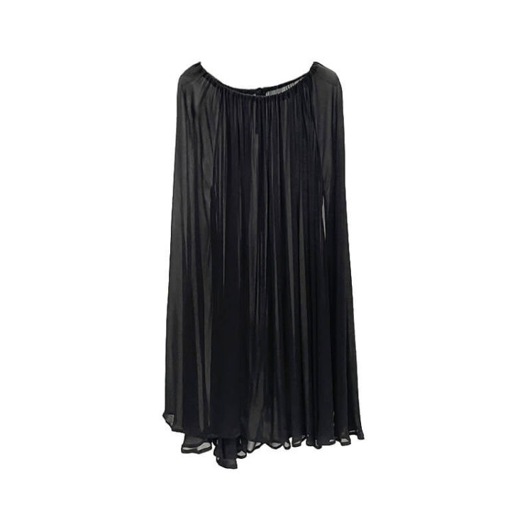 Summer Resort-style Tencel Chiffon Side-slit Flowing Top