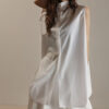 Summer Reversible Sleeveless Stand-up Collar Shirt
