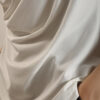 Summer Round Neck Waist Pleated Irregular Short Sleeve T-shirt