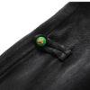Summer Silk Linen Jacquard Elegant Jade Button Midi Skirt