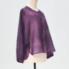 Summer Silk Purple Jacquard Tie Dye Shirt 2