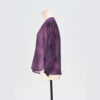 Summer Silk Purple Jacquard Tie Dye Shirt 4