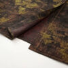 Summer Silk Vintage Shirt Brown Dress
