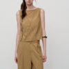 Summer Sleeveless Short Shirt