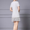 Summer Spliced Ruffled A line Dress 2