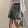 Summer Straight Loose Casual Denim Shorts