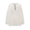 Summer Tencel Embroidered Resort-style Shirt