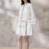 Summer Tencel Embroidered Resort-style Shirt