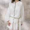 Summer Tencel Embroidered Resort-style Shirt