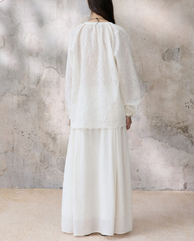 Summer Tencel Embroidered Resort-style Shirt