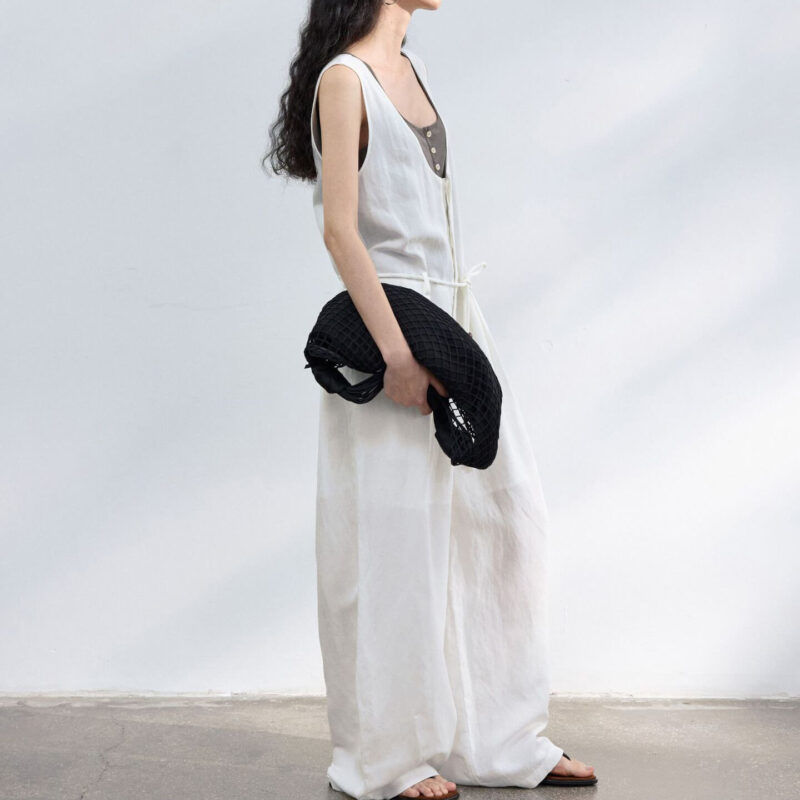 Summer Tencel Linen Machete Jumpsuit 7
