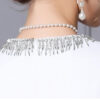 Summer White Holiday Style Studded Loose Vest Dress 7