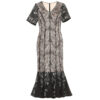Summer White Lace Fishtail Dress 1