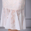 Summer White Lace Fishtail Dress 3