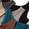 Summer Worsted Wool Antibacterial Sunscreen Sports Vest