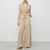 Summer Lace - spliced Casual Laid-back Wide-leg Pants