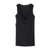 Tencel Drape Neck Double Layer Vest 5