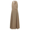 Tencel French-style Halter-neck Backless Dress