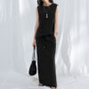 Tencel Linen Irregular Reversible Sleeveless Top 10