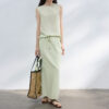 Tencel Linen Irregular Reversible Sleeveless Top 11