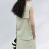 Tencel Linen Irregular Reversible Sleeveless Top 13