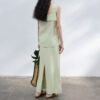 Tencel Linen Irregular Reversible Sleeveless Top 14