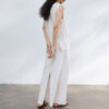 Tencel Linen Irregular Reversible Sleeveless Top 2