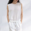 Tencel Linen Irregular Reversible Sleeveless Top 7