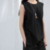 Tencel Linen Irregular Reversible Sleeveless Top 8