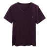 Tencel Lyocell Cooling V Neck T shirt 1