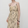 Tencel Ombre Floral Printed Sling Dress