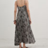 Tencel Ombre Floral Printed Sling Dress