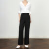 Thin commuter casual straight wide leg pants 10