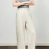 Thin commuter casual straight wide leg pants 8