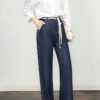 Three quarter sleeve lace shirt 11
