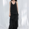 U neck Tencel sand washed texture camisole 10