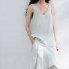 U neck Tencel sand washed texture camisole 3