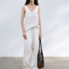 U neck Tencel sand washed texture camisole 7