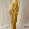 V Neck Tencel Ombre Crinkle Dress 7