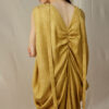 V Neck Tencel Ombre Crinkle Dress 8