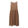 Vacation-style Back Tie Sleeveless Dress