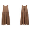 Vacation-style Back Tie Sleeveless Dress