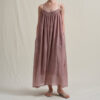 Vacation-style French Ramie Camisole Dress