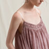 Vacation-style French Ramie Camisole Dress