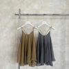 Vacation-style Tencel Pleated Sling Vest