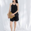 Vertical Striped Linen Shorts 11