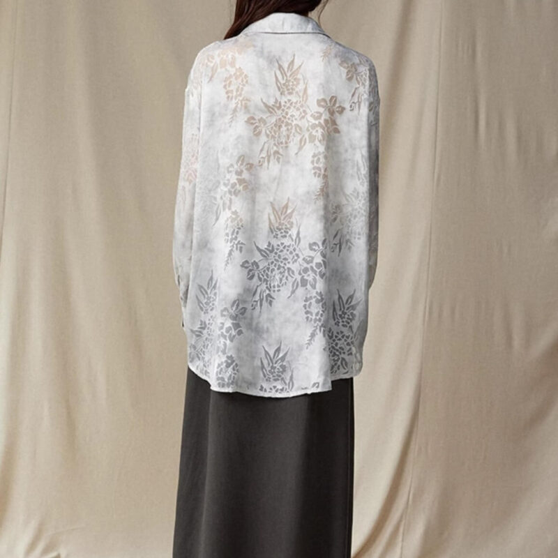 Watercolor Lightweight Jacquard Shirt 3